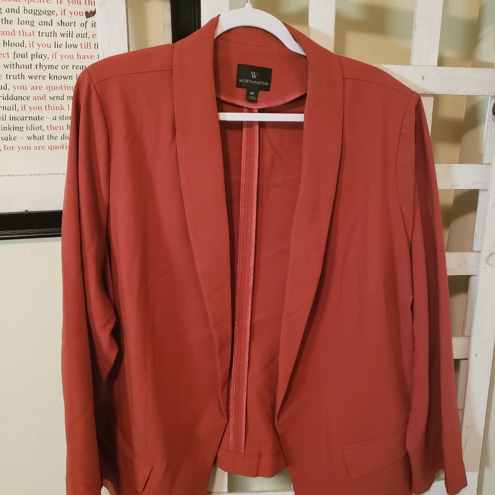 Burnt Orange Blazer